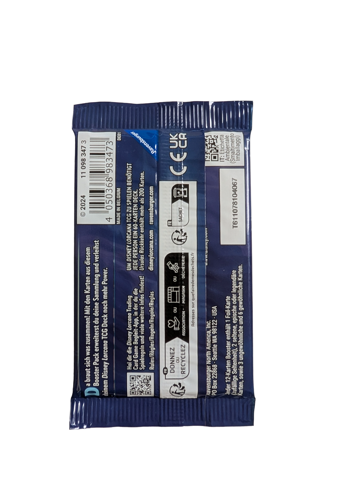 Disney Lorcana - Ursulas Rückkehr Booster Pack(DE)