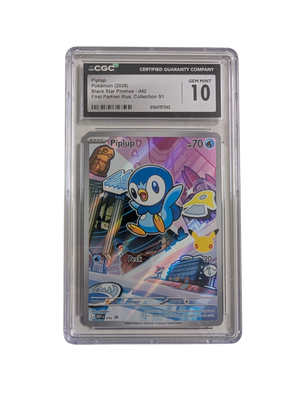 Pokemon Piplup Japanese Mint Single Card MythicLootLab